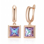 Kandiline tsirkoon Lihtne Luksus Naiste K&otilde;rvar&otilde;ngad Gradient Lilla Isiksus Peoaksessuaarid Mood K&otilde;rvar&otilde;ngad Ehted