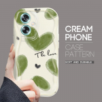 Armas koomiksimustriga kreemjas tekstuuriga korpus, lainelise servaga pehme silikoonkaanega telefoni&uuml;mbris OPPO Reno Realme jaoks OPPO Reno12 F 5G must