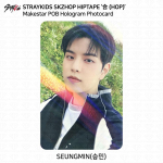Stray Kids SKZHOP HIPTAPE HOP Makestar POB Hologramm fotokaart K-POP Seungmin