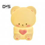 Cartoon Bear &ouml;&ouml;valgusti pehme helendav v&auml;relusvaba patareitoitel pehme silikoonist &ouml;&ouml;valgus LED &ouml;&ouml;valgusti kaunistus 1pc