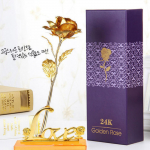 24K kullatud roos &ndash; ajatu armastuse ja elegantsi kingitus