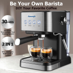 Aeomjk CM3010 k&otilde;rgsurve poolautomaatne espressomasin USA, Euroopa, Austraalia, &Uuml;hendkuningriigi ja Itaalia jaoks