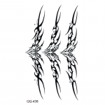 Veekindlad Harajuku Korea t&auml;toveeringu kleebised 105x60 mm