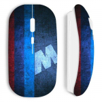 Souris sans fil - BMW - M Vintage - Blanc - Nano cl&eacute; USB - WiFi