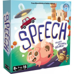 Speech - Asmodee - Invente une histoire - 4 mode de jeu - 15 minutes - D&egrave;s 8ans