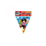 Guirlande d'anniversaire - p'tit mousses - pirate - 6 m&egrave;tres - 15 drapeaux - Th&egrave;me pirate