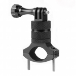 Jalgrattakaamera Lenksikinnitus DJI Hero jaoks Alumiiniumsulamist Jalgrattakaamera Kinnitusklamber Klamber Must