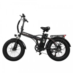 Ebike BLJ 1000W alliage sulamist e-jalgratas 20-tolline rasvavarre Snow Plate Electric Plie Elektriline pall 48V 13Ah Liitiumaku elektriline jalgrattaaku must