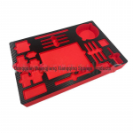 S&uuml;sinikkiust ehte- ja k&auml;ekellakarp EVA voodriga, l&ouml;&ouml;ke neelava EVA toega ja nikerdatud vormimisega.