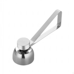 Boiled raw Egg Open Tool Breaker Eggshell Cutter Separator for Removing Shells Silver