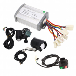 48V 1000W Elektrijalgratta J&auml;relduskomplekt Harjastega Kontroller P&ouml;idlap&ouml;&ouml;rdega K&auml;epide Esitule L&uuml;liti