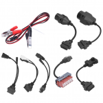 8 tk t&auml;iskomplekt autokaableid OBD diagnostikajuhe toitejuhtme komplekt diagnostikaadapteri muundur