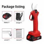 98VF juhtmeta elektrilised oksak&auml;&auml;rid Harjadeta oksak&auml;&auml;rid Puu Bonsai Laetav puuoks Oksaator Aia elektrit&ouml;&ouml;riist br&auml;ndi br&auml;nd br&auml;ndi kaubam&auml;rk punane