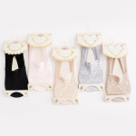 Naistele t&uuml;drukutele puuvillane pits Libisemisvastane Invisible Liner No Show Peds Madala l&otilde;ikega sokid hall