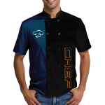 Populaarsed Koka Prindi Elemendid Meeste Koka Vormiriietus L must