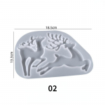 Epoksiid ebakorrap&auml;rased ehete valmistamise t&ouml;&ouml;riistad k&otilde;rvar&otilde;ngad vaiguvorm j&otilde;ulude p&otilde;dra v&otilde;tmehoidja ripats silikoonvorm j&otilde;ulupuu ornament helekollane v&auml;rv