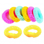 8 tk Juuksurirull Kiire efekt Loomingulised tukk Lokid Korduvkasutatav ilu Ainulaadne peen aksessuaar plastikust t&ouml;&ouml;riist Juuste lokirull 8pcs