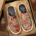 Meeste sussid koju Pehmed puuvillased sussid Naiste Hotelli Reisisussid K&uuml;lalislahkuse jalatsid Slaidid magamistuppa Armsad sussid 25CM(Suit 35-36) helepruun v&auml;rv