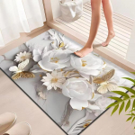 Vannitoamatt Vanni libisemiskindlad vaibad Kraanikausis Vanni k&uuml;lgp&otilde;randamatt Du&scaron;iruumi uksematt 50*80cm