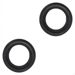 2x Toilet Flushing Valve Seals Tank Gaskets Easy to Install Watertight Sealing Washers for