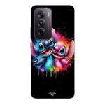 Coque de t&eacute;l&eacute;phone - Maniacase - Oppo Reno 12 5G - Silicone - Souple - Stitch Angel Color&eacute;