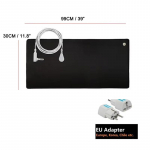 Universaalne maandusmatt arvutile, jalale ja voodile leevendab valu ja p&otilde;letikku negatiivsete ioonidega (39'' x 11.8''/99CM x30CM) EU Plug must