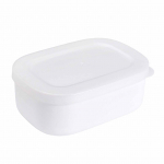 Toidu hoiukonteiner mini l&otilde;unas&ouml;&ouml;gikarp kaasaskantav bento karp 280ml valge kontori&otilde;pilastele