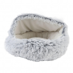 Kassi koopavoodi Pehme Hubane Poolsuletud T&auml;iustatud Ohutus Eemaldatav &Uuml;mmargune Kassi Koera Rahustav Voodi Koju