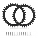 2 tk 205mm Muruniiduki Libisemisvastased Naastud Robotmuruniiduki Naastud Libisemisvastased Naastud Kruvidega Worx Landroid S/M Robotmuruniidukile must