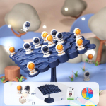 Laste lauam&auml;ng Tasakaalupuu lauam&auml;ng Astronautid Konnatasakaalulaud Lauapidu Naljakas vanema ja lapse interaktiivne m&auml;ng ehitusploki m&auml;nguasi