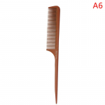1 tk puidust kammid Salongi Antistaatiline Puidust eraldav kamm Juuksehari Juuksehooldus Stiilit&ouml;&ouml;riist Juuksuri tarvikud