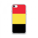 Coque iPhone &ndash; Drapeau Belgique &ndash; iPhone SE 2020 &ndash; Supp &ndash; Mitmev&auml;rviline &ndash; Vertikaalne