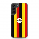 Coque T&eacute;l&eacute;phone &ndash; Samsung &ndash; Galaxy S22 Ultra &ndash; Drapeau Ouganda &ndash; Supp &ndash; Mitmev&auml;rviline