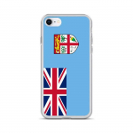 Coque iPhone 6S - PIXELFORMA - Drapeau des Fidji - Silikoonist supp - Disain - Acc&egrave;s Facile