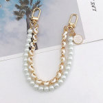 Vintage Pearl kotirihm k&auml;ekoti jaoks Kahekihiline kett Pearl telefonipael