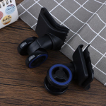 1Komplekti Pagasiratta asendus Reisikohvri Rattad 360 P&ouml;&ouml;rlev vaigistusratas kohvri universaalsetele tarvikutele