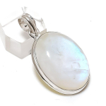 Moonstone Gemstone Handmade 925 Sterling Silver Jewelry Pendant 1.81 h3v82