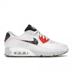 Nike Air Max 90 M2Z2 Taaskasutatud Villapakett - Valge Fotonitol Meeste Tossud Ere-punane DD0383-100 40.5