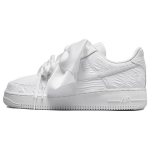 Nike Air Force 1 LX Triple White Madalad Tennised Lillepaela Detailiga Naiste Tennised DV4244-111 37.5