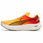 Puma Deviate Nitro 3 Fade Pack - Sun Stream Meeste tossud Kollane P&auml;ikeseloojangu s&auml;ra Valge 310474-01 44.5