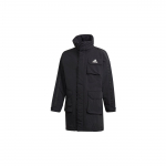Adidas Utilitas Parka Seisukrae Soe V&auml;lisspordi Puuvillane Jakk Talve Meeste Jakk Must FT2462 M
