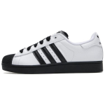 adidas Superstar 2 Valge Must Tald Meeste Tennised Pilvevalge S&uuml;simust JI0124 40⅔