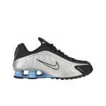 Nike Shox R4 Ps&uuml;hhiline Sinine Meeste Tossud Hall Metallik-H&otilde;bedane Must HQ1988-004 43 white