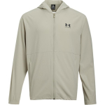 Under Armour Vibe tuulejope kapuutsiga spordijope mugav meeste jope Khaki-hall 1386555-289 XL