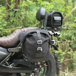 CFMOTO 450clc Uuendus: Kukkumisvastane kaitserauad, Retro k&uuml;lgkott, Kiivrikott, Kokkupandav seljatugi, Pakiraam Exclusive Fit