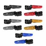 Eesmised jalatugede pedaalid Triumph Street Triple 765/R/S/RS Daytona 675/R jaoks Black