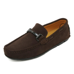 Moodsad Kvaliteetsed Nubuk Nahast Madalad Kingad Luksusbr&auml;ndi &Auml;rikingad Suede Meeste Tuttide Disainiga Mokassiinid Slip-on K&auml;sit&ouml;&ouml;na Valmistatud Kontorikingad 46 pruun
