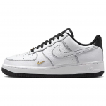 Nike Air Force 1 07 Low Mini Jewel Pack - Valge Must Naiste Tennised Metallik-Kuldne IB6543-101 35.5