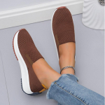 Mood Zapatillas De Mujer Moodsad naiste kingad V&otilde;rgust platvormiga tossud Kerged paksu tallaga hingavad spordijalatsid 36 valge