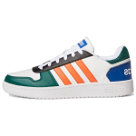 Adidas Neo Hoops 2.0 Vastupidavad madalad retro korvpallijalan&otilde;ud Meeste tossud Valge Roheline Oranž GY5898 40